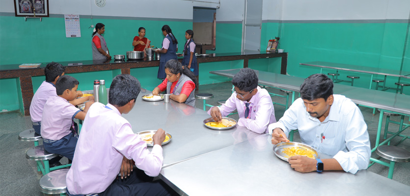 school cafeteria